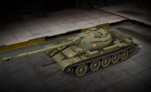 Лучший средний танк в WoT т-54