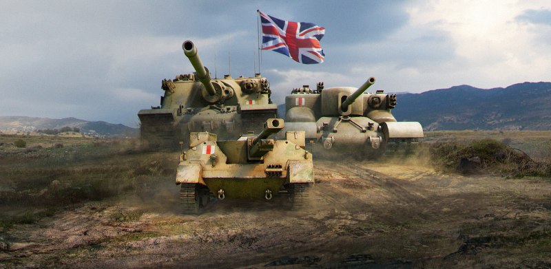 Ветка британских танков в World of Tanks