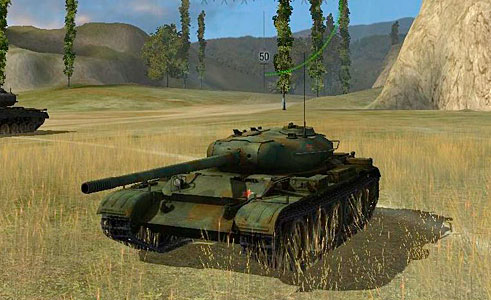 Средний танк T-54 