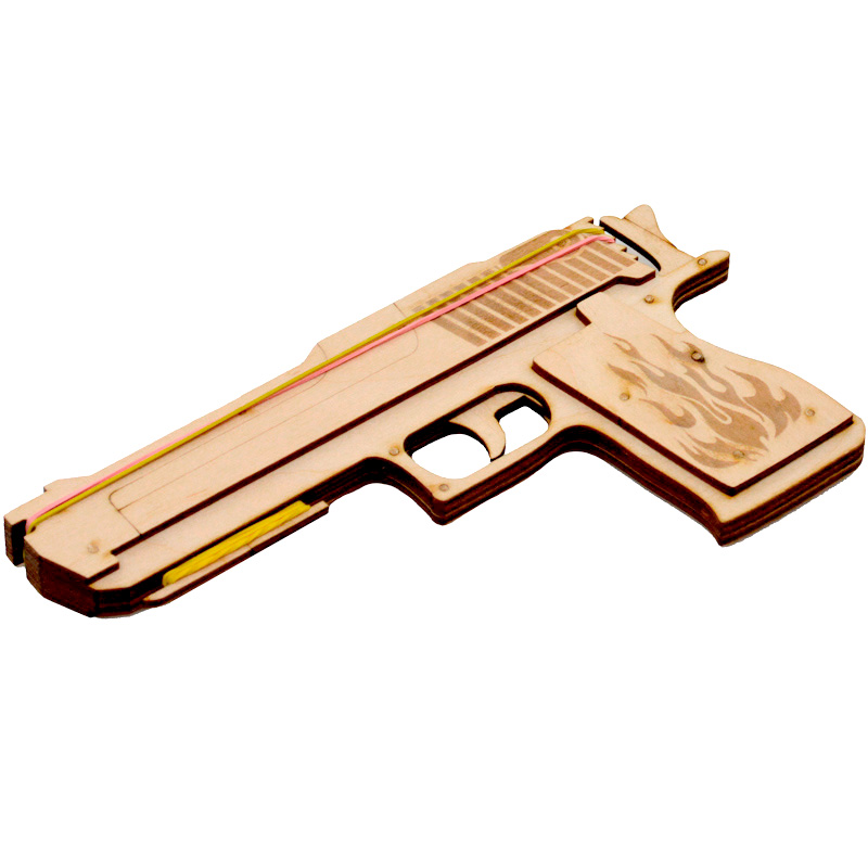 Как сделать деревянный стреляющий пистолет: пошаговое руководство